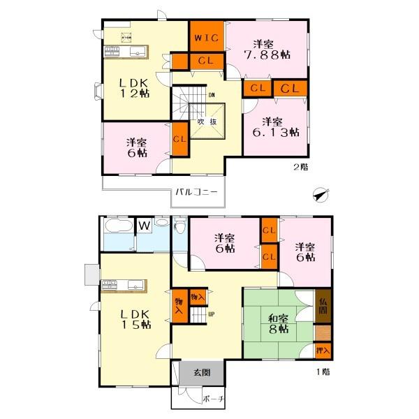 守山市川田町の中古一戸建て