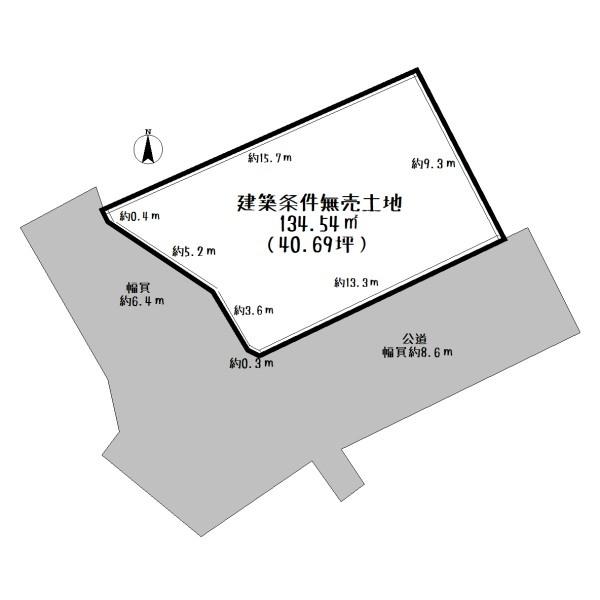 大津市秋葉台の土地