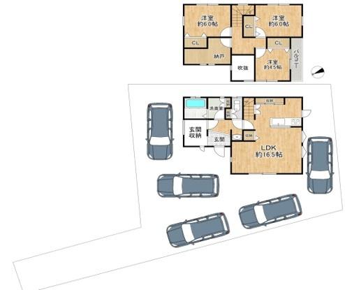 栗東市荒張の中古一戸建