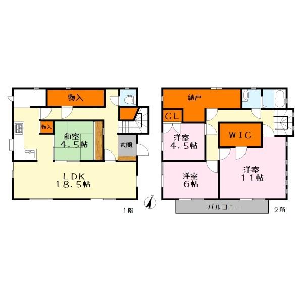 栗東市小野の中古一戸建て