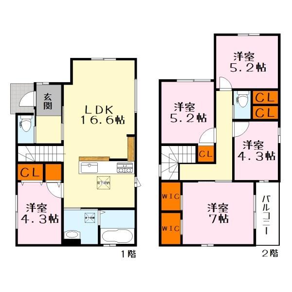草津市矢倉２丁目の新築一戸建