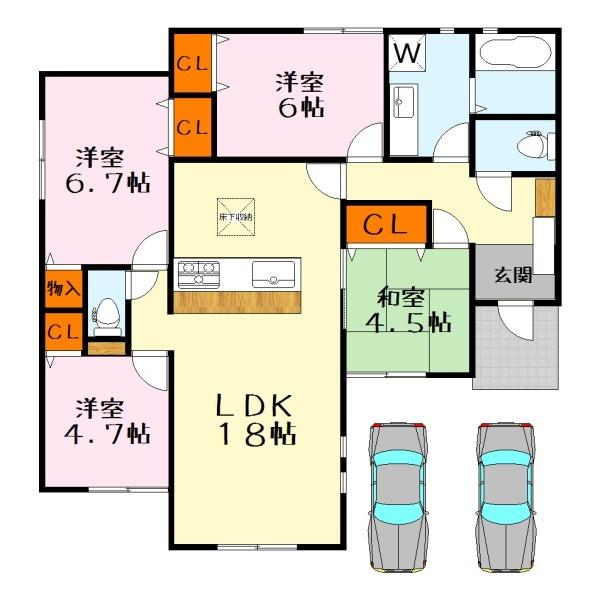 野洲市三上の新築一戸建