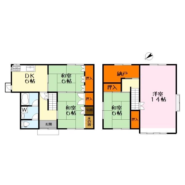 草津市岡本町の中古一戸建