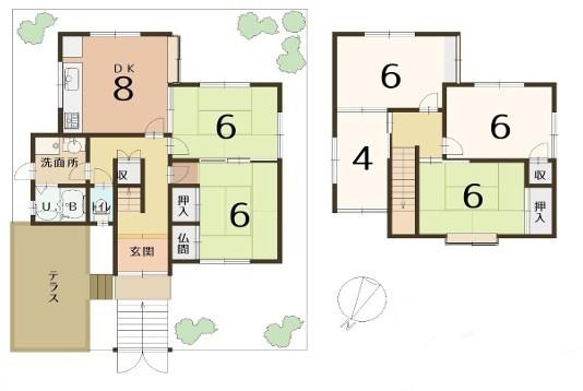大津市大江７丁目の中古一戸建て