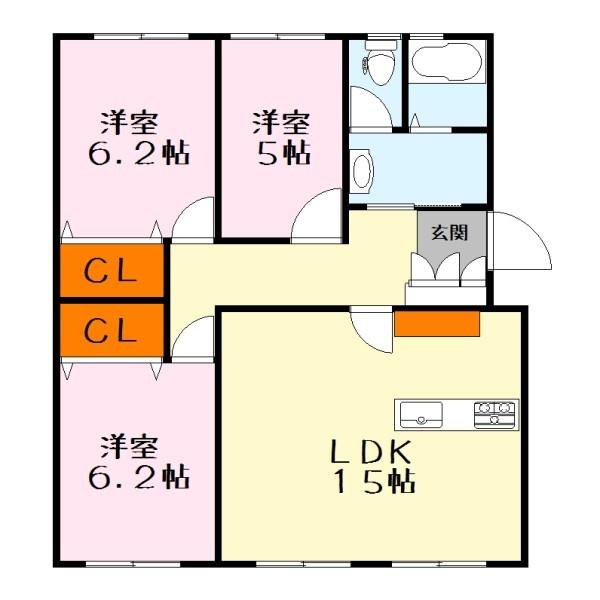 膳所ハイツ1号棟
