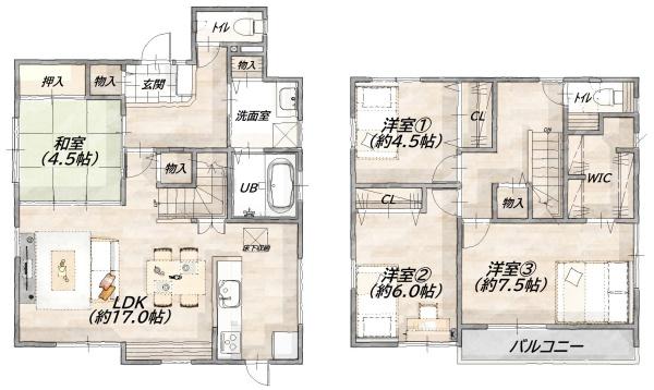 大津市青山８丁目の中古一戸建て