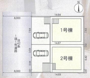 大津市稲葉台の新築一戸建