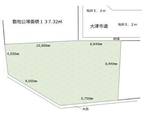 大津市神領１丁目の土地