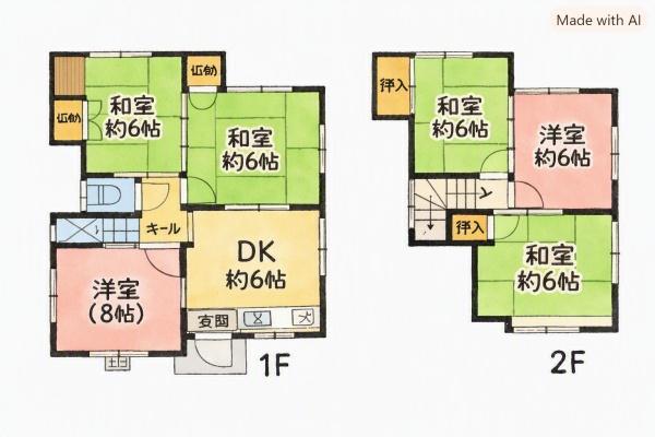 草津市新浜町の中古一戸建
