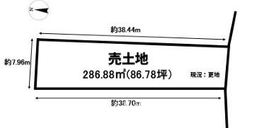 大津市北大路1丁目の売土地