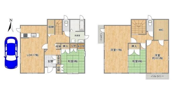 大津市丸の内町の中古一戸建て