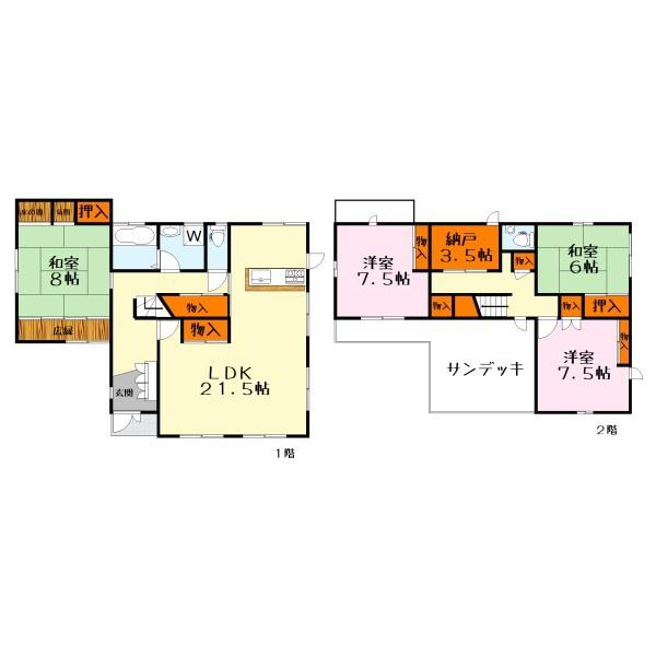 草津市西渋川２丁目の中古一戸建て