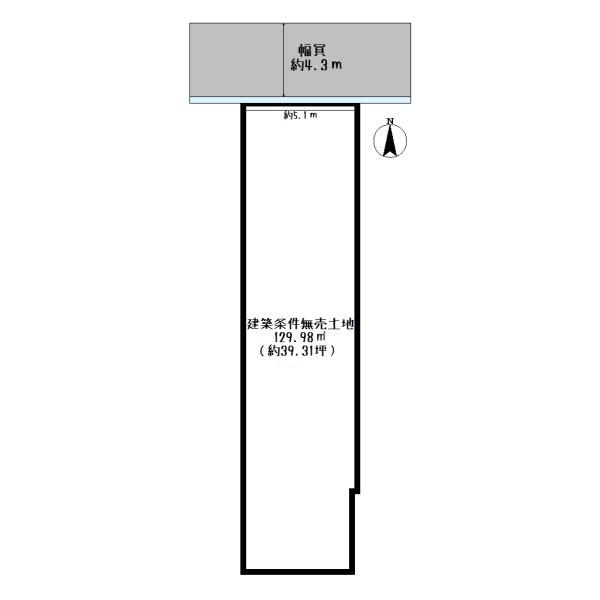 京都市上京区中宮町の土地