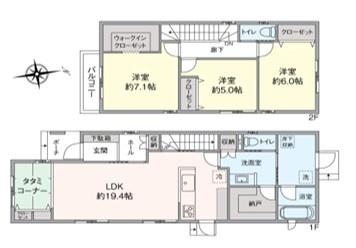 大津市大江６丁目の新築一戸建