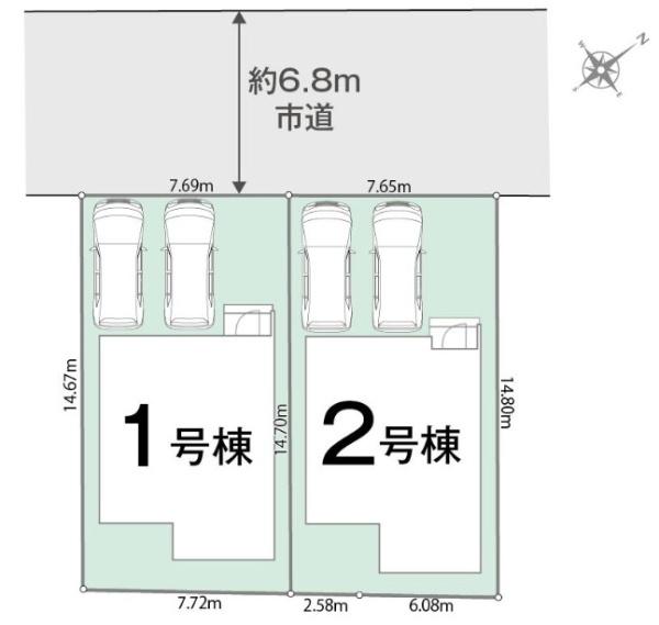草津市草津町の新築一戸建