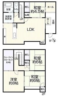 草津市上笠４丁目の中古一戸建