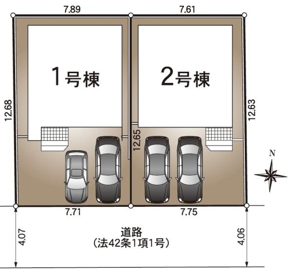 岡崎市上地町字西田の新築一戸建