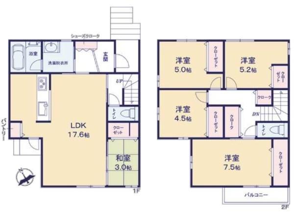 岡崎市福岡町字御坊山の新築一戸建