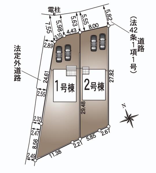 岡崎市細川町第15　新築戸建　１号棟