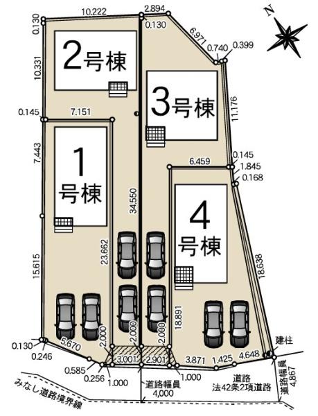 岡崎市国正町字竹之下　新築戸建　4号棟