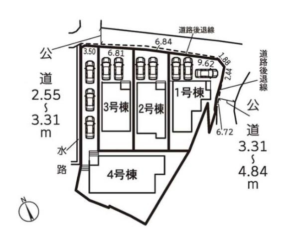 岡崎市福岡町　新築戸建　４号棟