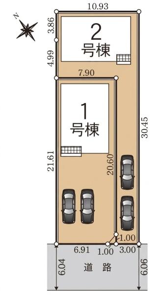 岡崎市栄町　新築戸建　2号棟