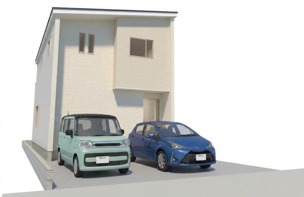 岡崎市矢作町　新築戸建　1号棟