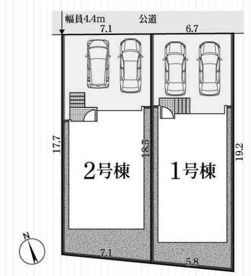岡崎市矢作町　新築戸建　2号棟
