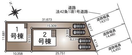 安城市榎前町　新築戸建　1号棟