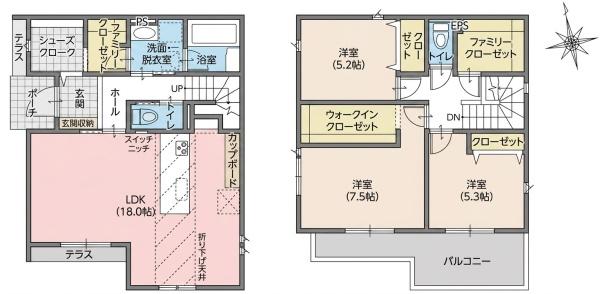岡崎市北野町　新築戸建　3号棟