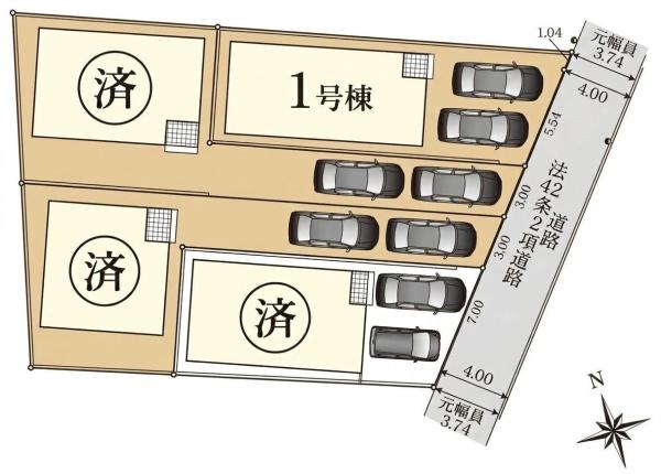 安城市池浦町第4　新築戸建　1号棟