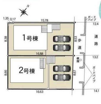 安城市二本木新町　新築戸建　1号棟