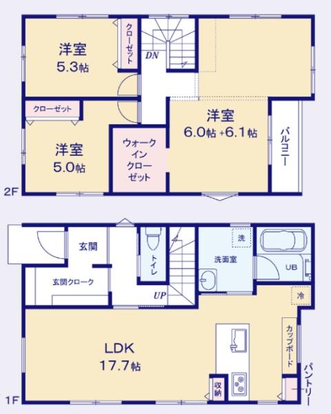 安城市古井町　新築戸建　2号棟
