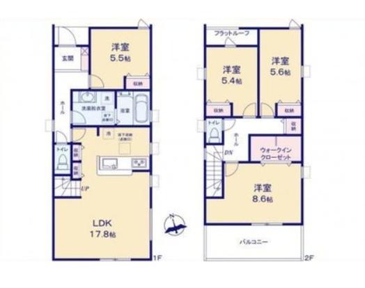 岡崎市広幡町　新築戸建　2号棟