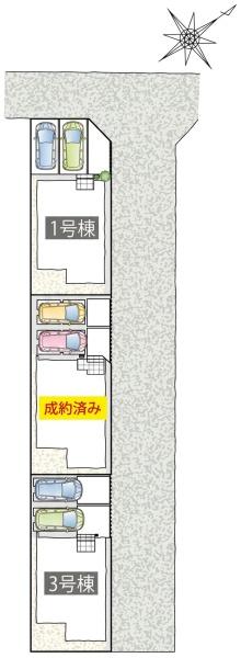 岡崎市矢作町　新築戸建　3号棟
