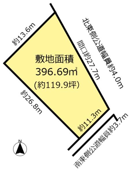 額田郡幸田町荻　売地