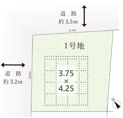 岡崎市宮地町字寺北の売土地