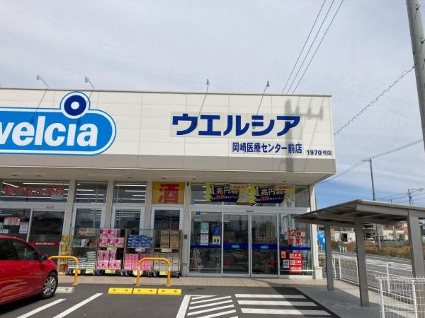 岡崎市宮地町字寺北の土地(ウエルシア岡崎医療センター前店)
