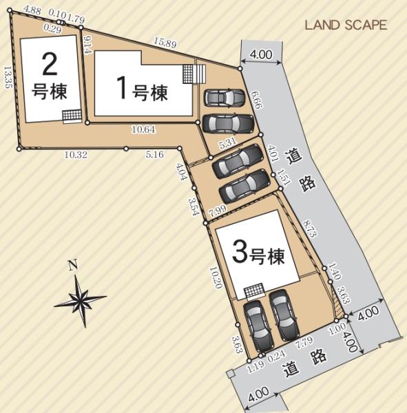 岡崎市若松町　新築戸建　1号棟