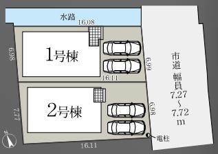 岡崎市鴨田町字池内の新築一戸建
