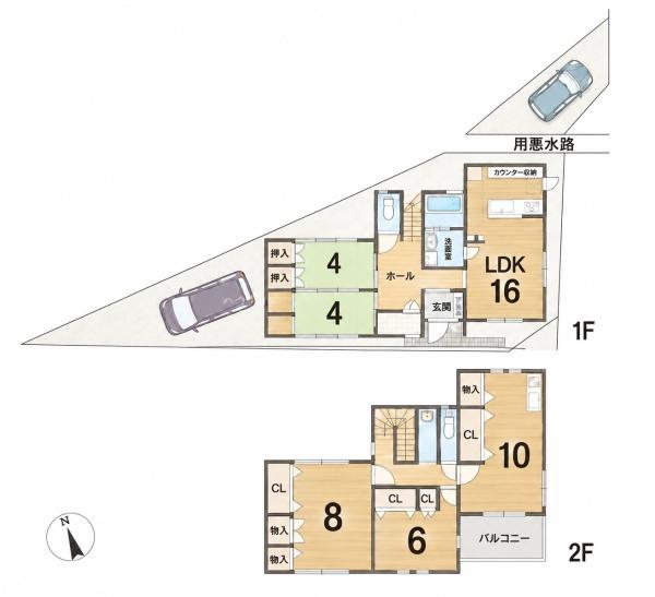 岡崎市宇頭町字井ノ上の中古一戸建