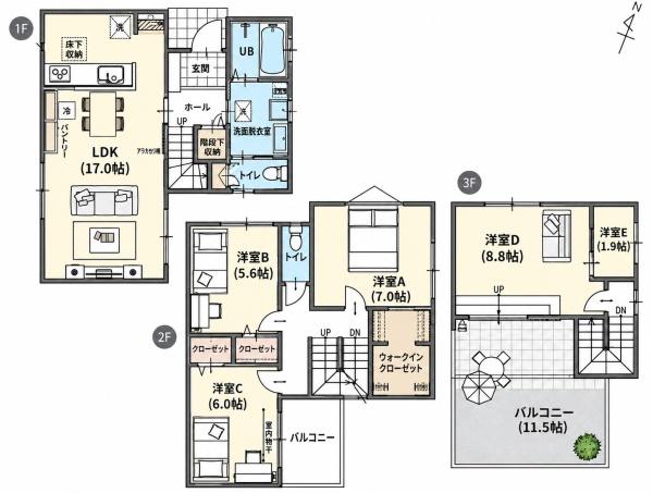 岡崎市日名本町　新築戸建
