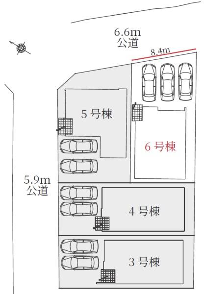 岡崎市美合町2期　6号棟