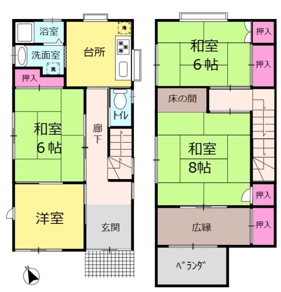 岡崎市井田町　中古戸建