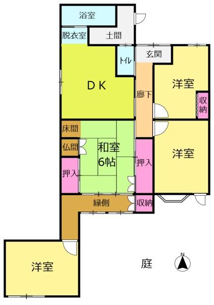 岡崎市井田町字山王の中古一戸建