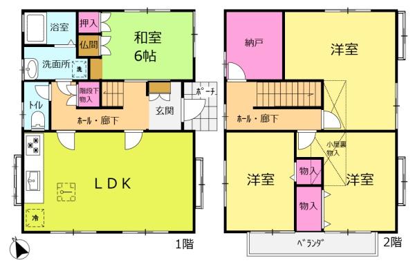 岡崎市鴨田南町の中古一戸建