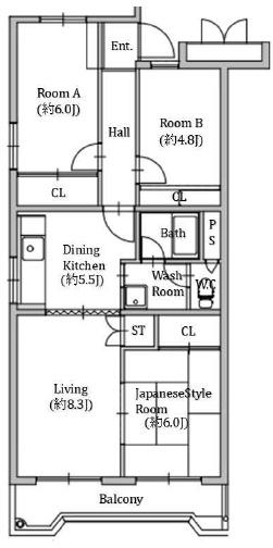サンハイツ岡崎B棟