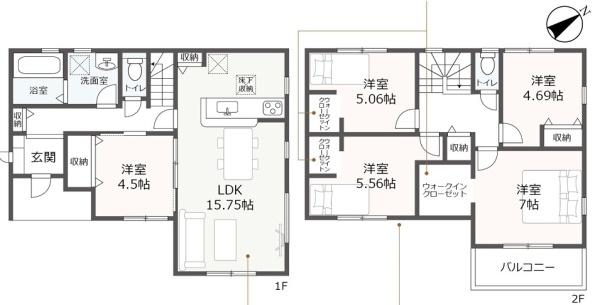 西尾市一色町松木島　新築戸建