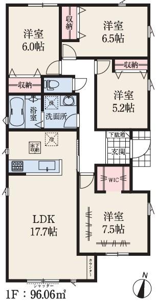 西尾市吉良町　新築戸建4号棟