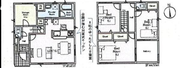 西尾市一色町　新築戸建第２号棟